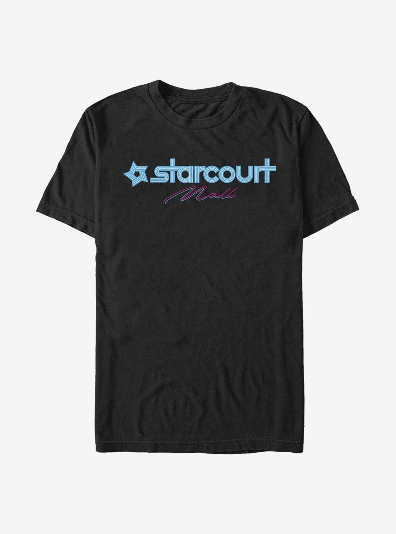 Stranger Things Starcourt Logo T Shirt BLACK Hot Topic