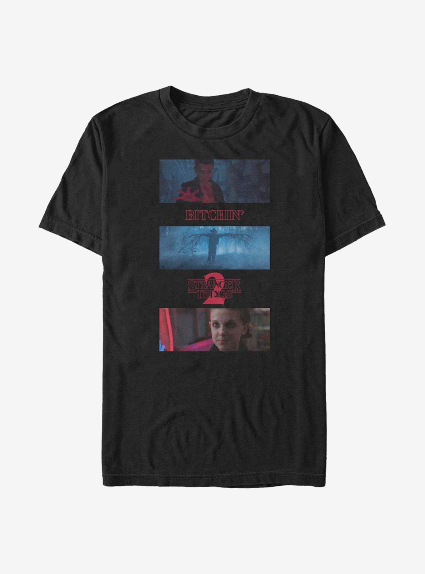 Stranger Things Photo Story T-Shirt, BLACK, hi-res
