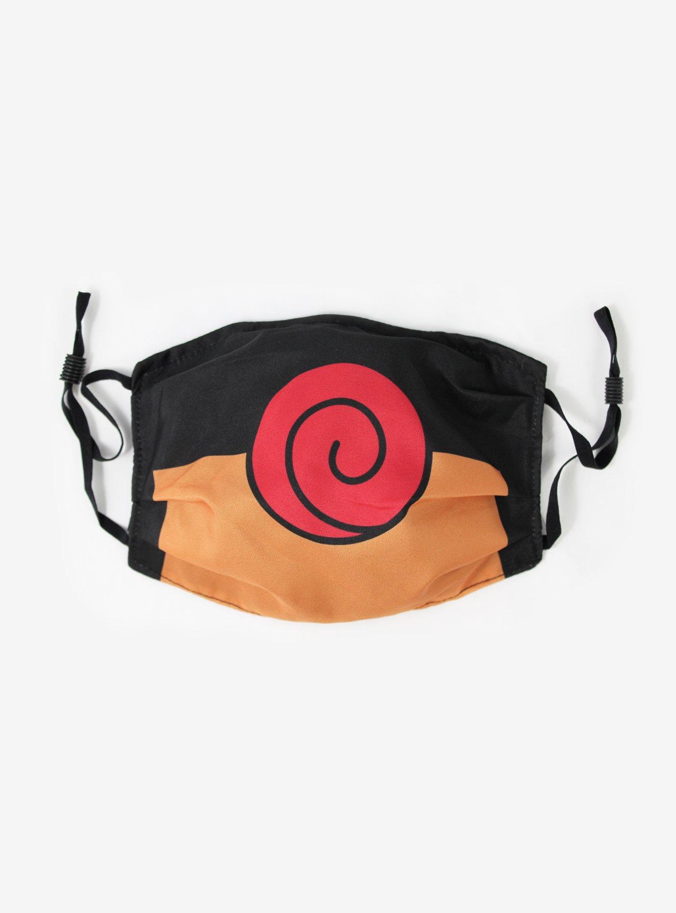 Naruto Shippuden Uzumaki Clan Fashion Face Mask With Filter Pocket, , hi-res