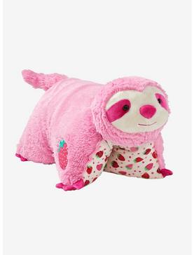 Sweet Scented Strawberry Sloth Pillow Pets Plush Toy, , hi-res