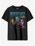 Whitney Houston Pop Portraits T-Shirt, BLACK, hi-res