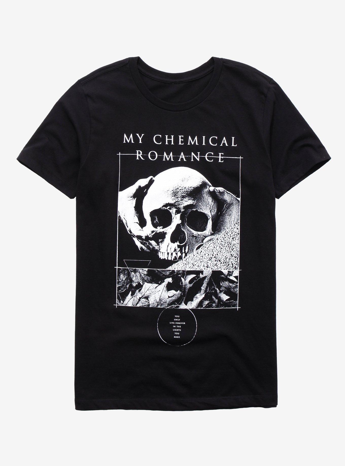 My Chemical Romance Kids From Yesterday Skull T-Shirt, BLACK, hi-res