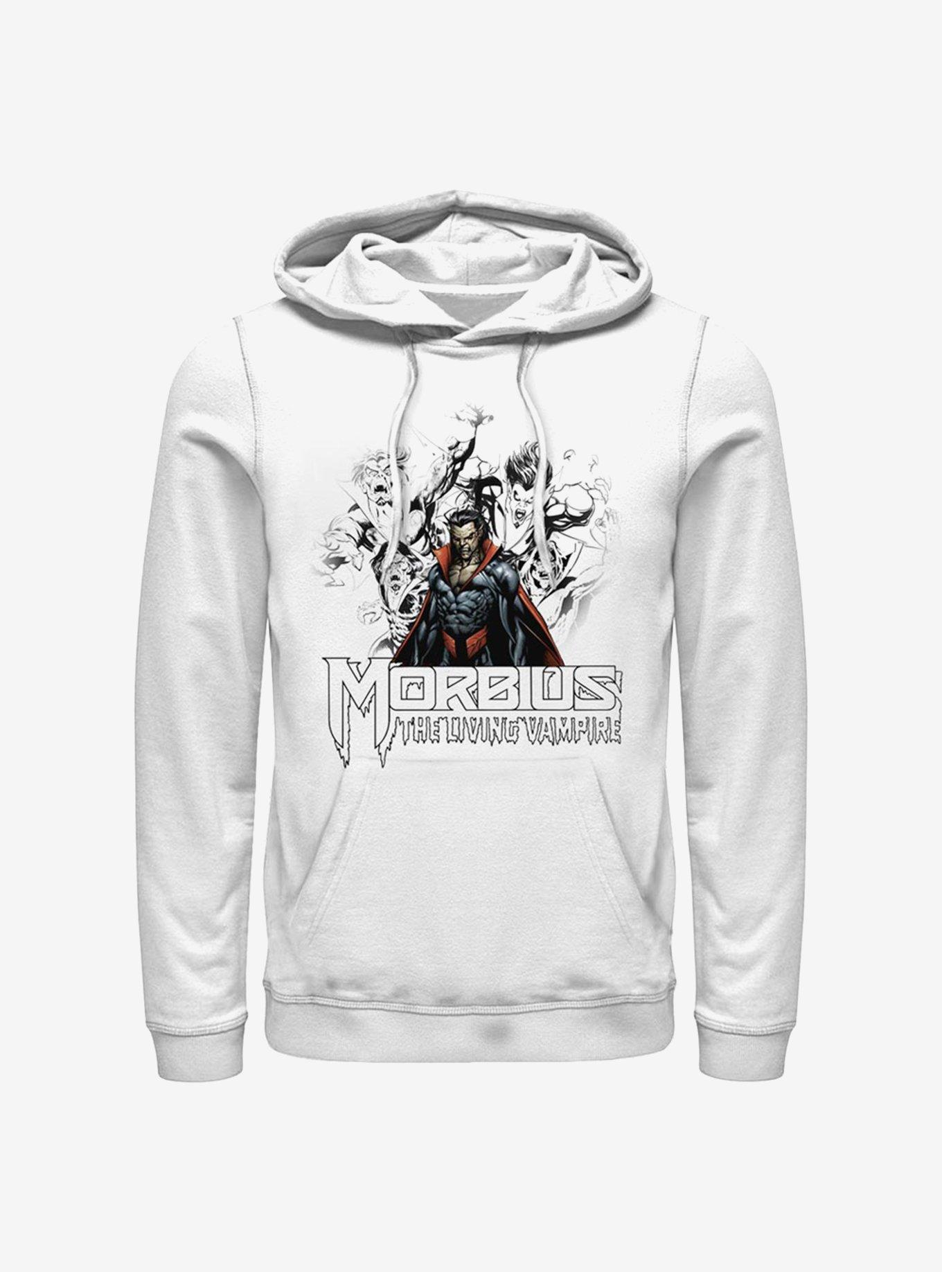 Marvel Morbius Vampire Sketch Hoodie, , hi-res