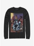 Marvel Morbius Cover Of The Vampire Long-Sleeve T-Shirt, BLACK, hi-res