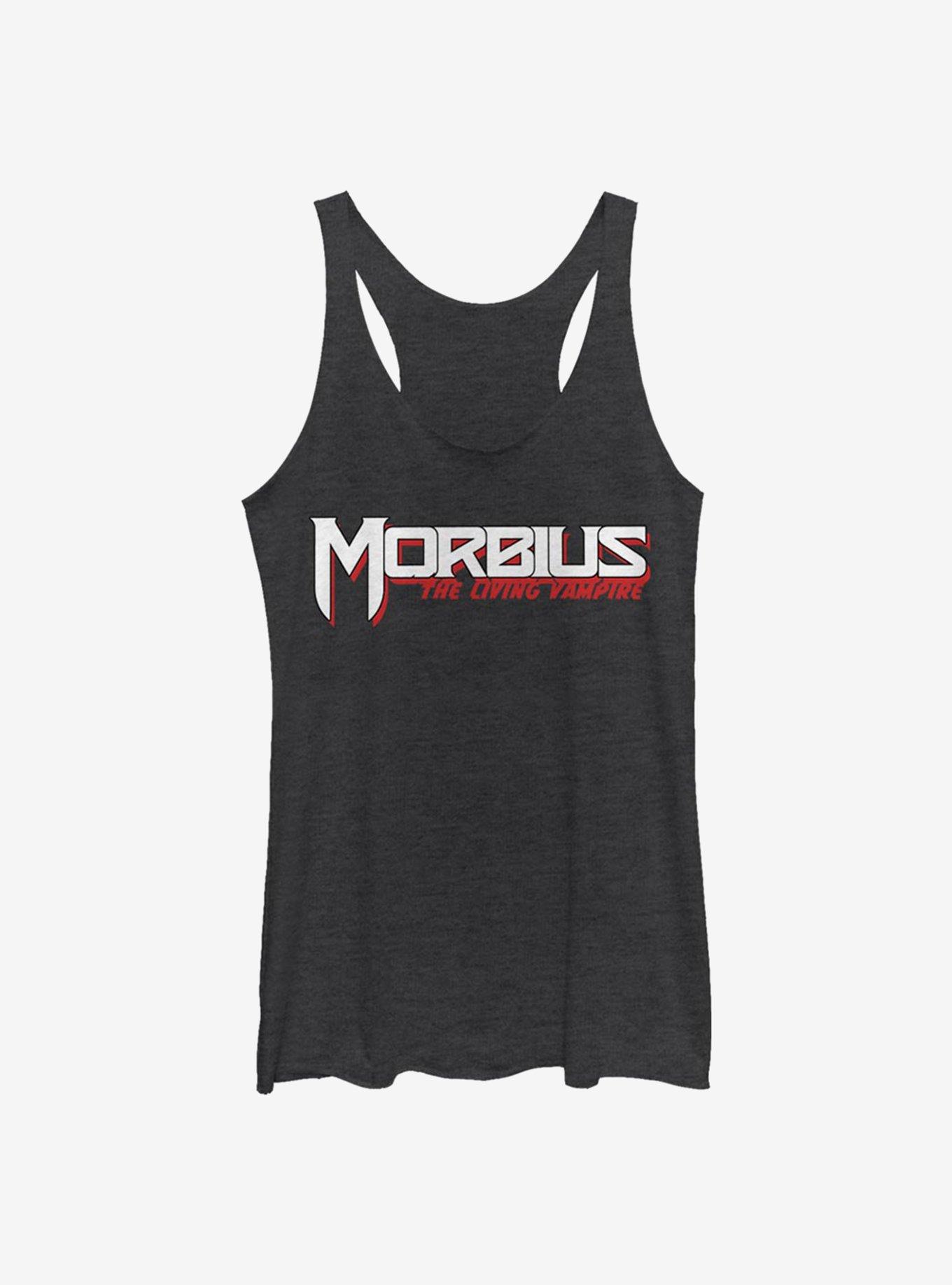 Marvel Morbius Vampire Bold Title Girls Tank, , hi-res