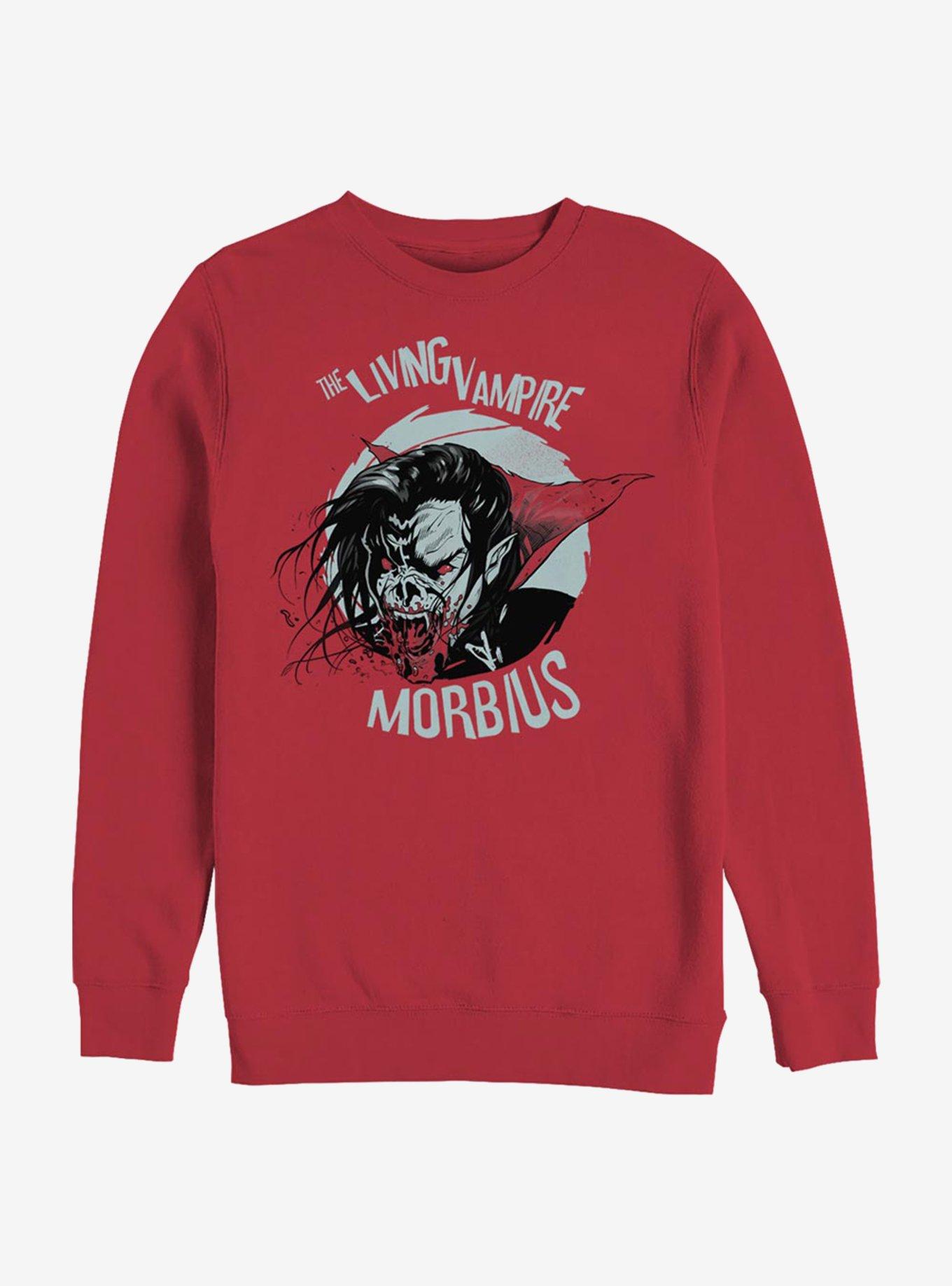 Marvel Morbius Friendly Vampire Crew Sweatshirt, , hi-res