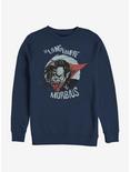 Marvel Morbius Moonlight Vampire Crew Sweatshirt, NAVY, hi-res
