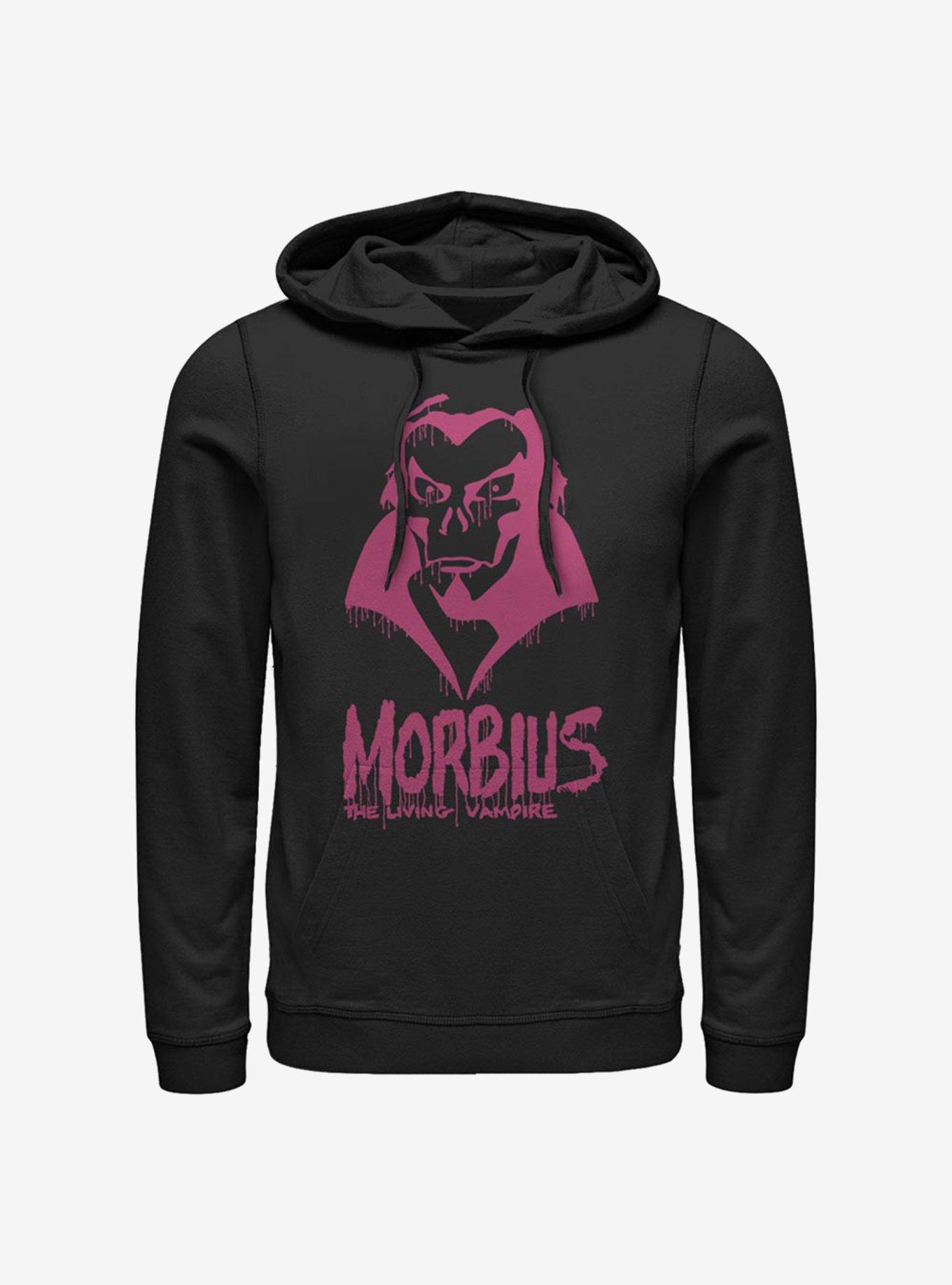 Marvel Morbius Paint Hoodie, BLACK, hi-res