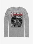 Marvel Morbius The Living Vampire Panels Long-Sleeve T-Shirt, ATH HTR, hi-res