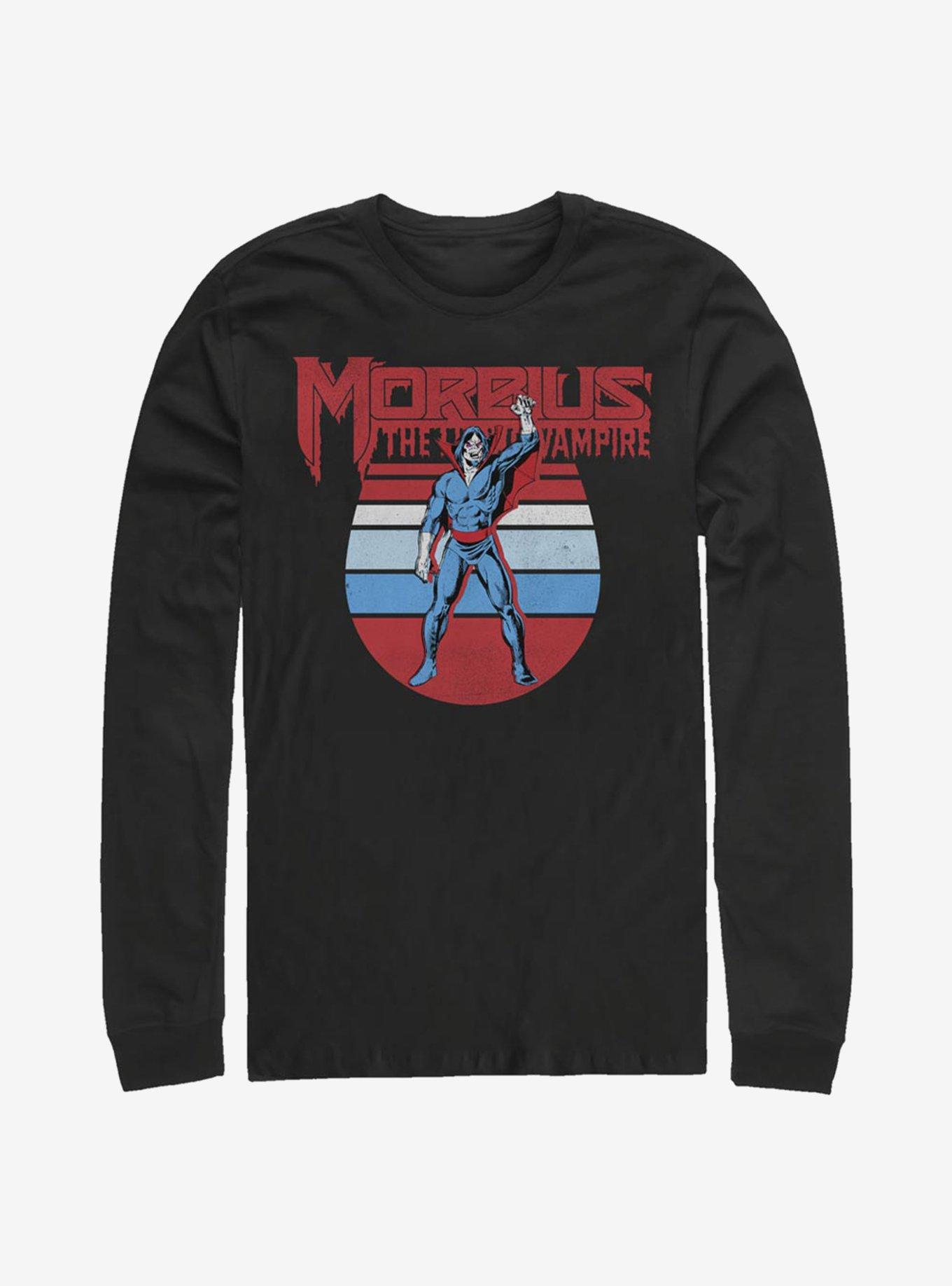 Marvel Morbius Retro Morbius Long-Sleeve T-Shirt, , hi-res