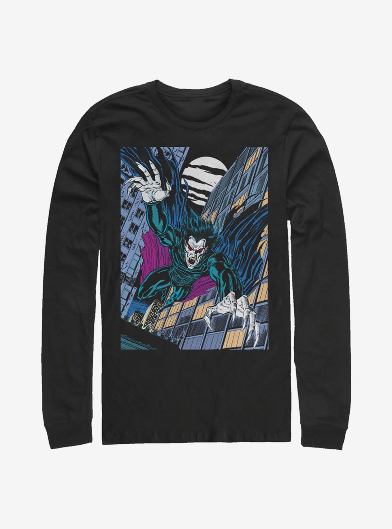 Marvel Morbius Vampire Flight Long-Sleeve T-Shirt, , hi-res