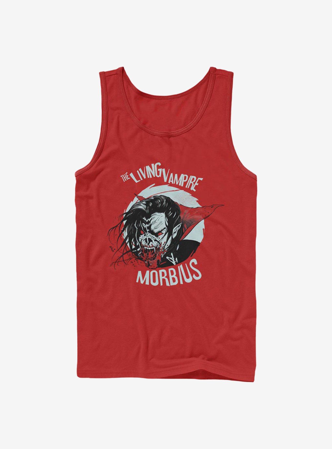 Marvel Morbius Friendly Vampire Tank, RED, hi-res