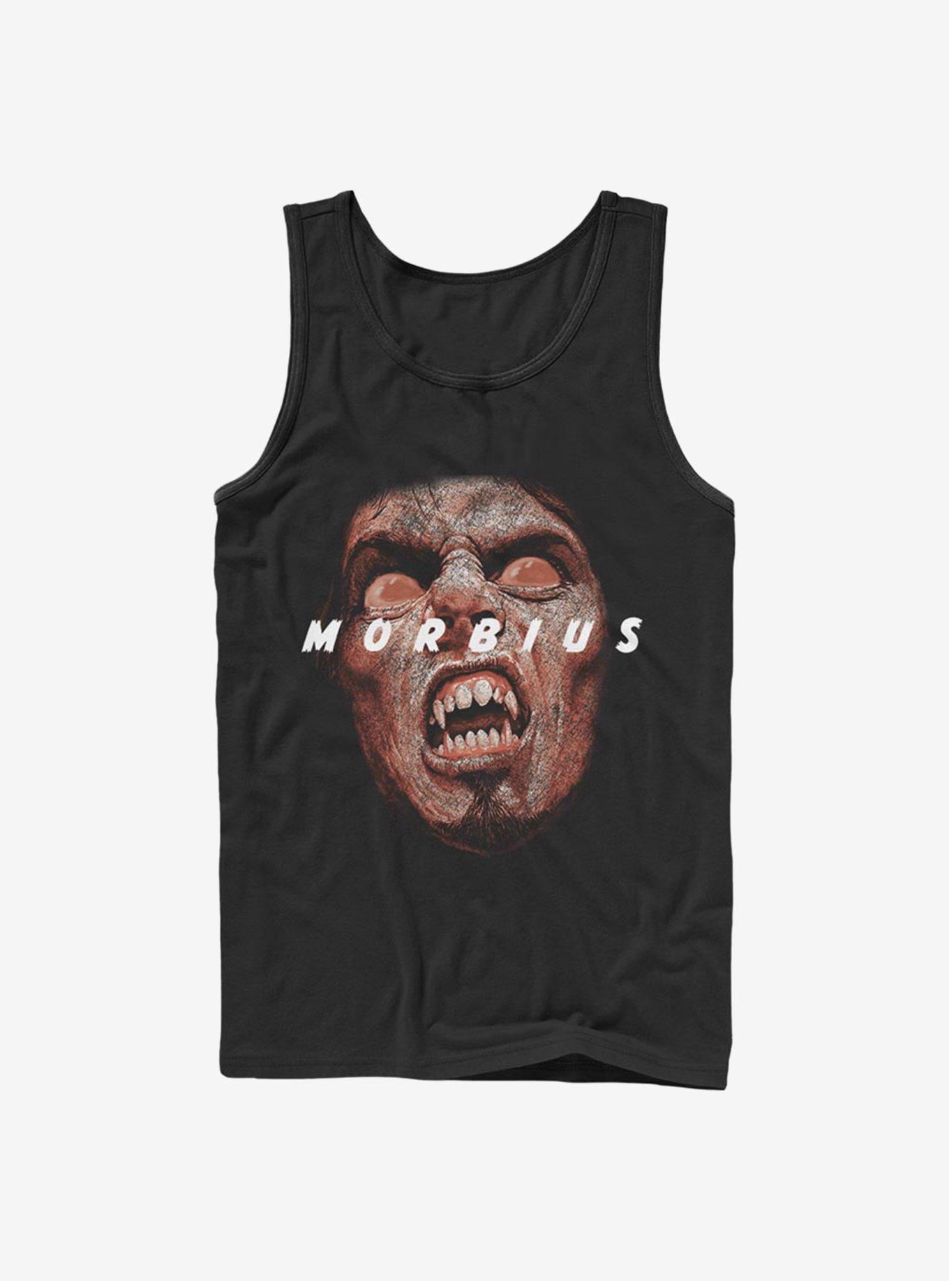 Marvel Morbius Deadly Face Tank, BLACK, hi-res