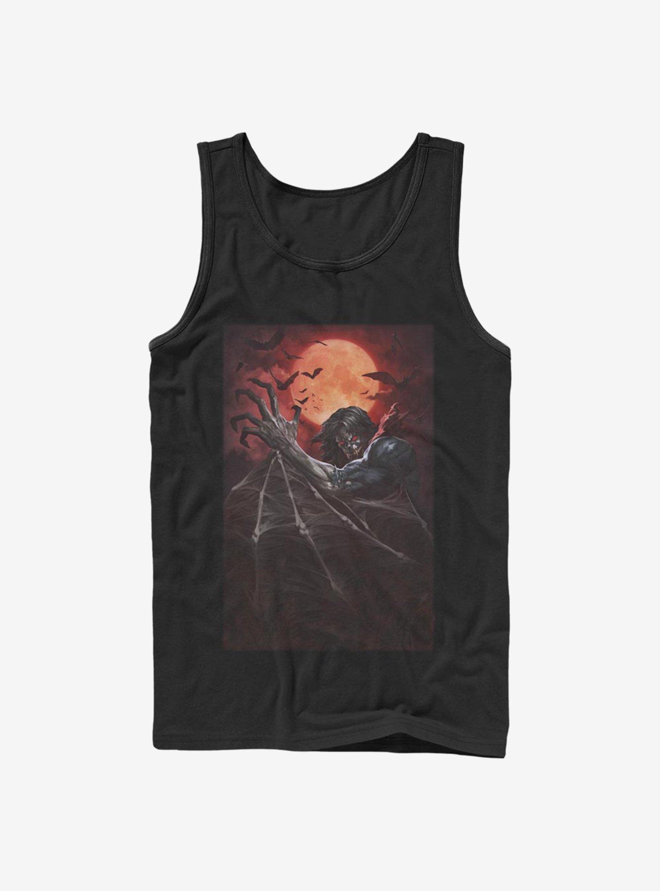 Marvel Morbius Painted Morbius Tank, BLACK, hi-res