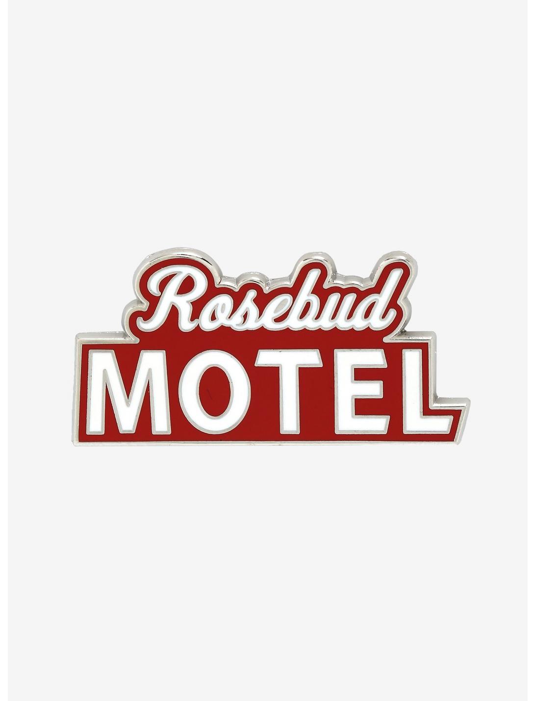 Schitt's Creek Rosebud Motel Enamel Pin - BoxLunch Exclusive, , hi-res