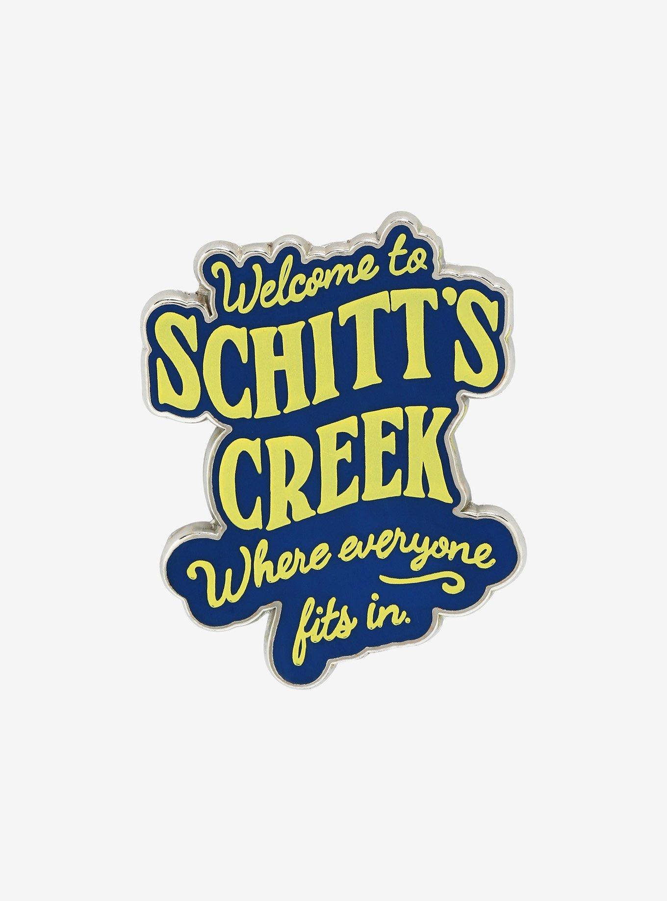 Schitt's Creek Welcome Sign Enamel Pin - BoxLunch Exclusive, , hi-res