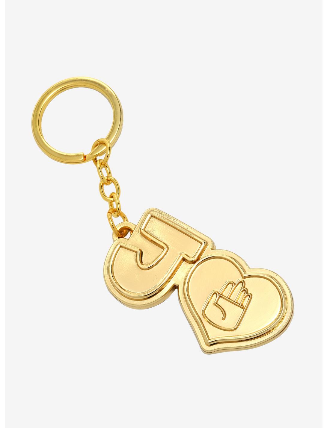 JoJo's Bizarre Adventure Logo Keychain - BoxLunch Exclusive, , hi-res