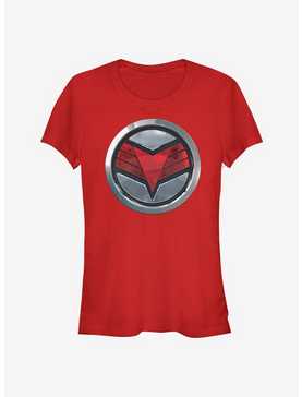 Marvel The Falcon And The Winter Soldier Falcon Logo Girls T-Shirt, , hi-res