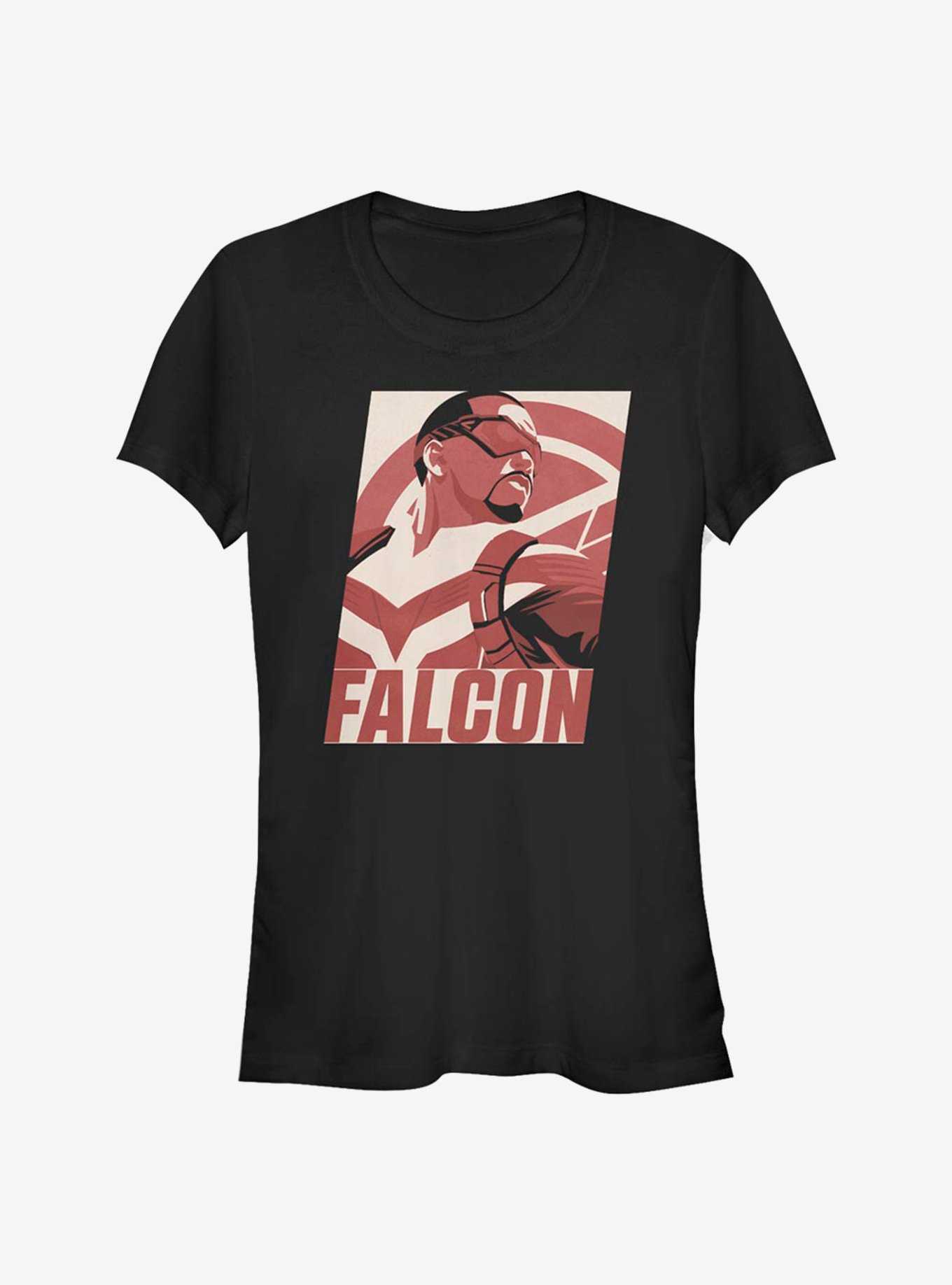 Marvel The Falcon And The Winter Soldier Falcon Poster Girls T-Shirt, , hi-res