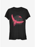 Marvel The Falcon And The Winter Soldier Falcon Redwing Girls T-Shirt, BLACK, hi-res