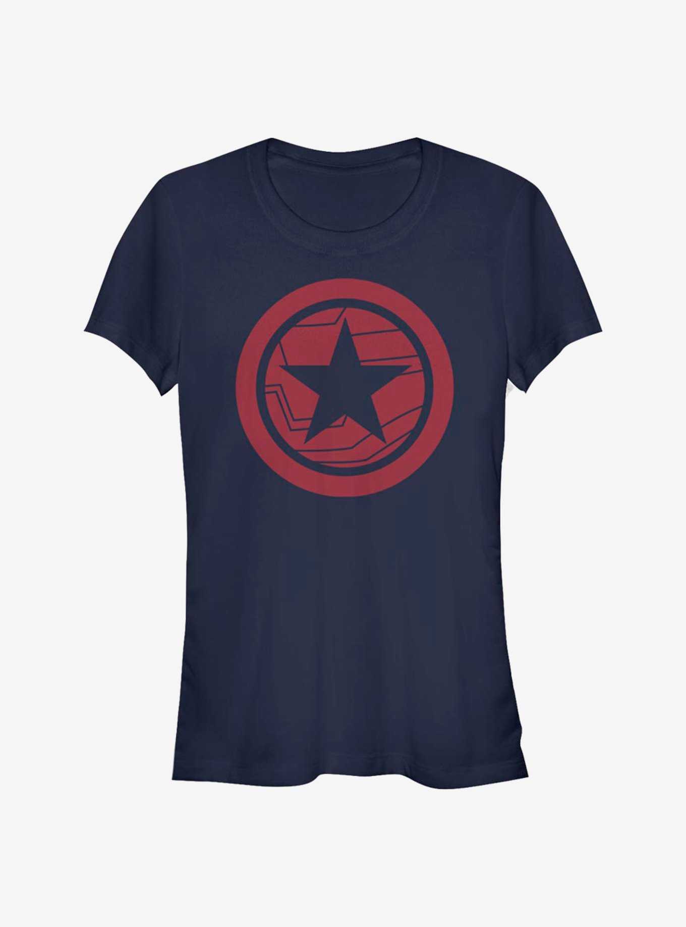 Marvel The Falcon And The Winter Soldier Red Shield Girls T-Shirt, , hi-res