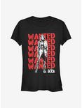Marvel The Falcon And The Winter Soldier Wanted Sharon Carter T-Shirt, BLACK, hi-res