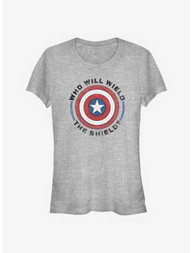 Marvel The Falcon And The Winter Soldier Who Will Wield Girls T-Shirt, , hi-res