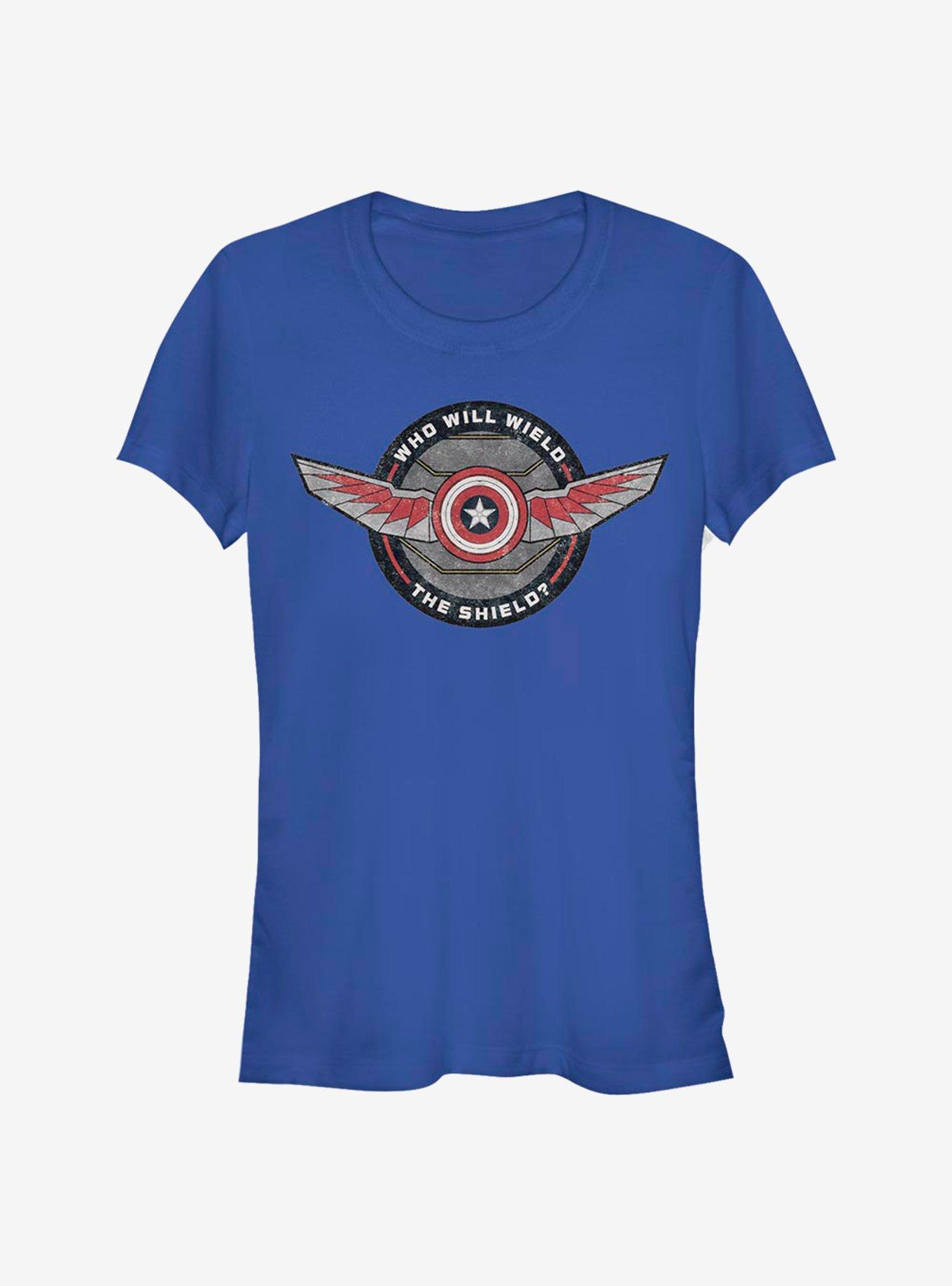 Marvel The Falcon And The Winter Soldier Wield The Shield Girls T-Shirt, , hi-res