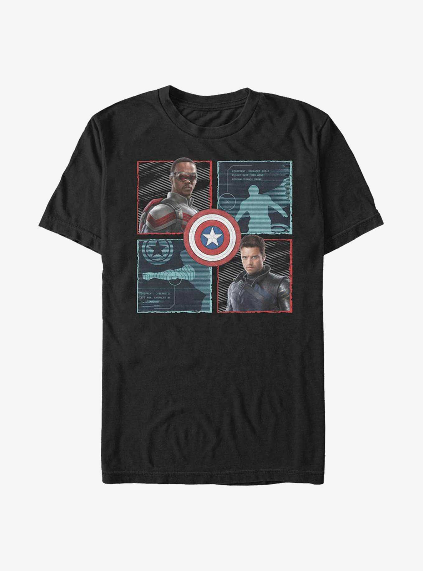 Marvel The Falcon And The Winter Soldier Hero Box Up T-Shirt, , hi-res