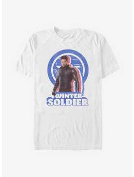 Marvel The Falcon And The Winter Soldier Shadow Outline Bucky T-Shirt, , hi-res