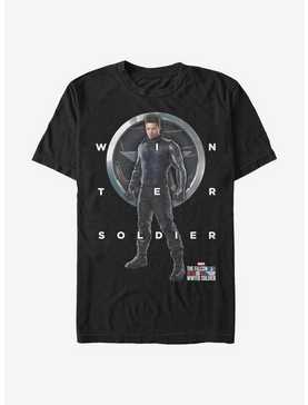 Marvel The Falcon And The Winter Soldier Winter Soldier Grid Text T-Shirt, , hi-res