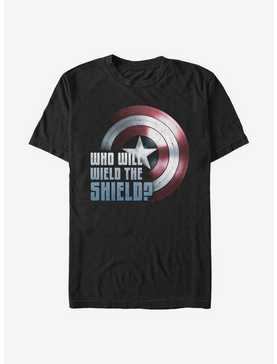 Marvel The Falcon And The Winter Soldier Wielding The Shield T-Shirt, , hi-res