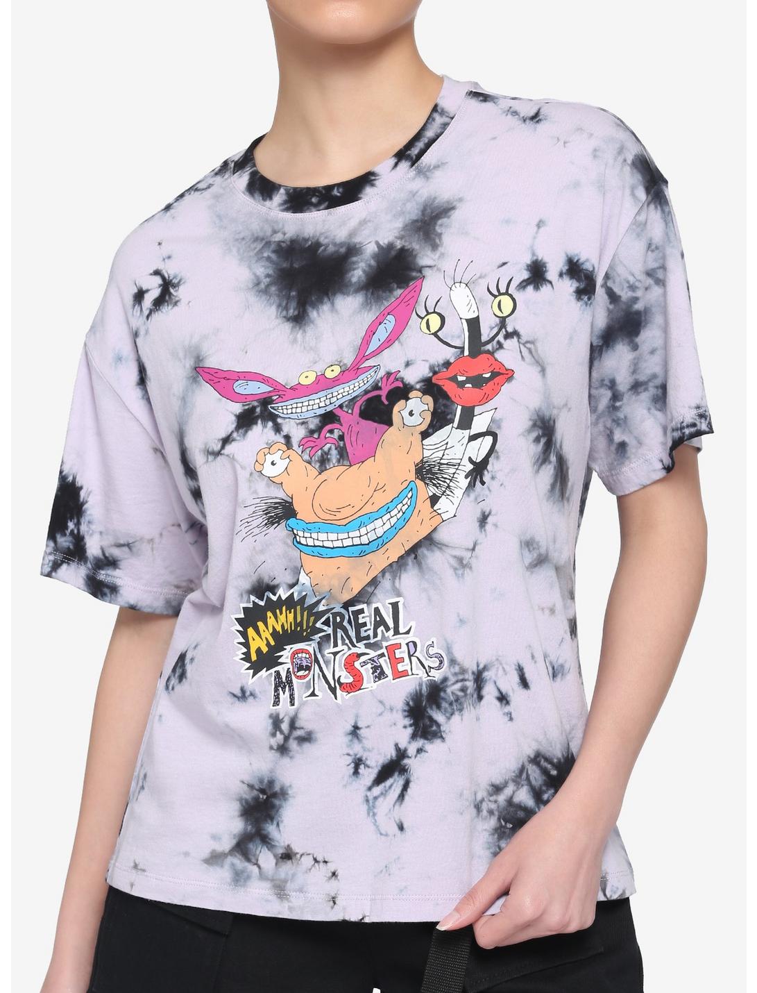 Aaahh!!! Real Monsters Tie-Dye Girls T-Shirt, MULTI, hi-res