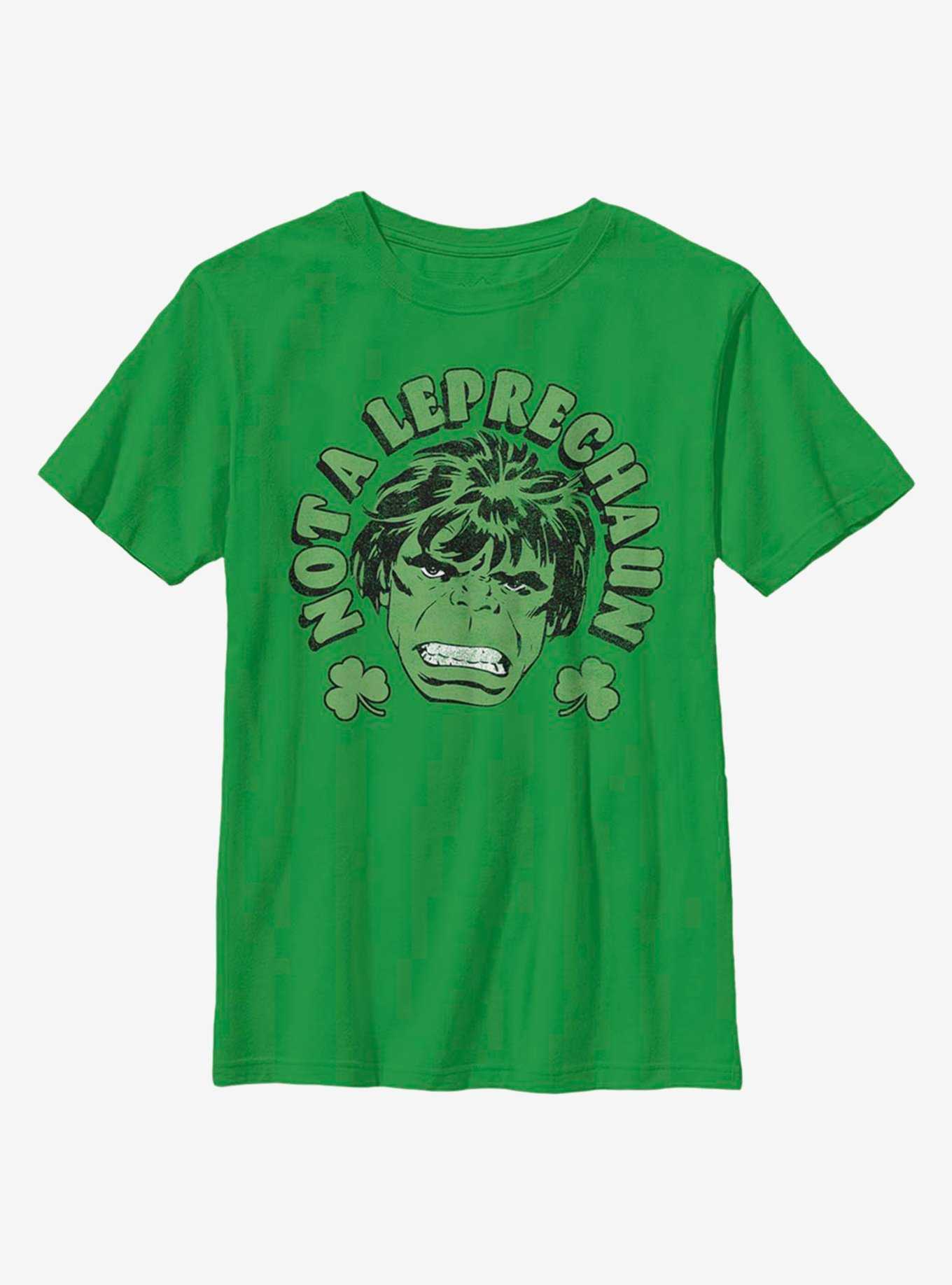 Marvel Hulk Not A Leprechaun Youth T-Shirt, , hi-res