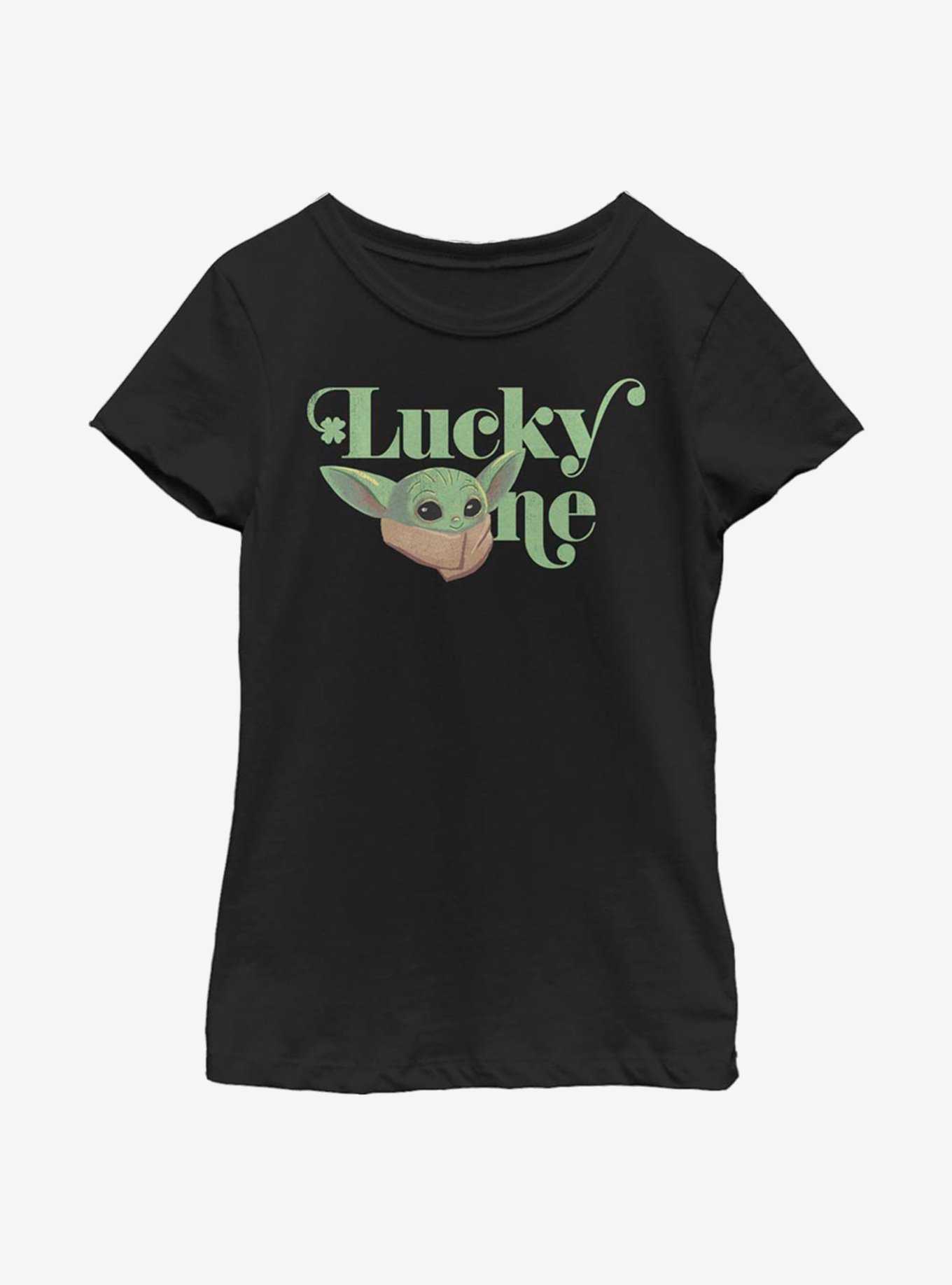 Star Wars The Mandalorian The Child Lucky One Youth Girls T-Shirt, , hi-res