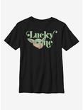 Star Wars The Mandalorian The Child Lucky One Youth T-Shirt, BLACK, hi-res