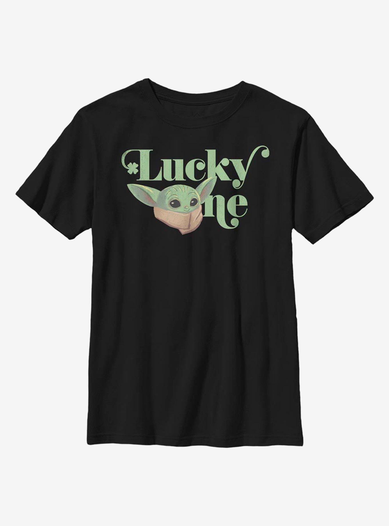 Star Wars The Mandalorian The Child Lucky One Youth T-Shirt, , hi-res