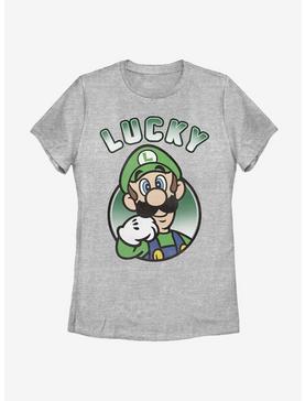 Nintendo Super Mario Lucky Luigi Womens T-Shirt, , hi-res