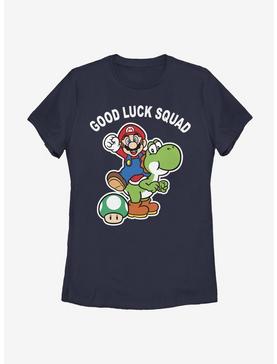 Nintendo Super Mario Good Luck Squad Womens T-Shirt, , hi-res