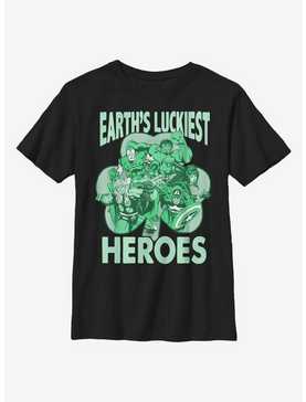 Marvel Avengers Luck Of The Hero Youth T-Shirt, , hi-res