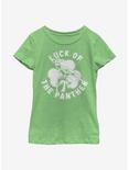 Marvel Black Panther Luck Of The Panther Youth Girls T-Shirt, GRN APPLE, hi-res