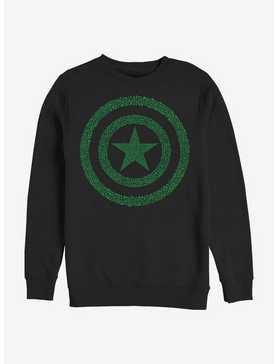 Marvel Captain America Clover Shield Sweatshirt, , hi-res