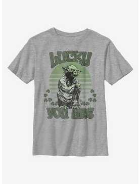 Star Wars Lucky Is Yoda Youth T-Shirt, , hi-res
