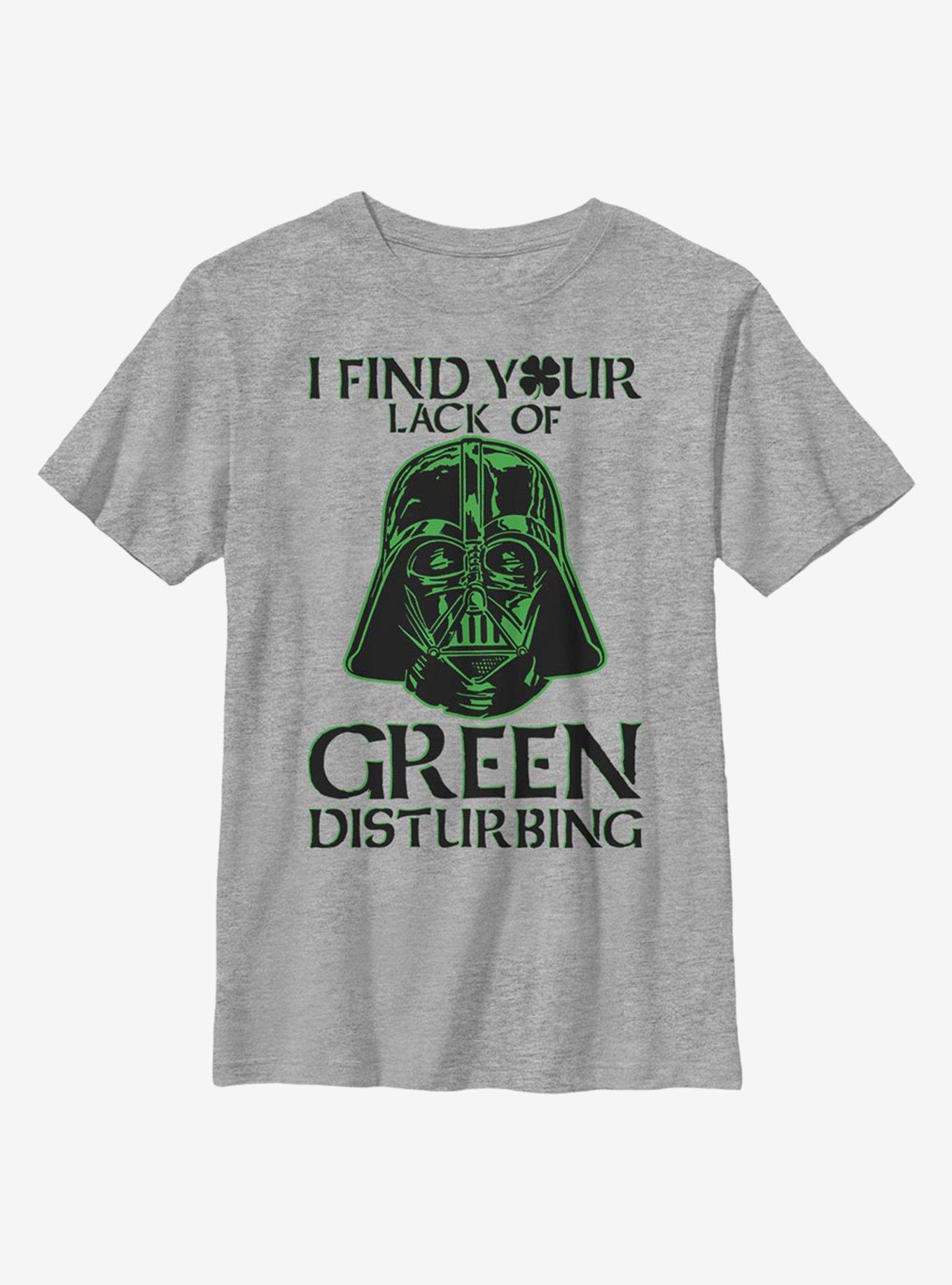 Star Wars Vader Lack Of Green Youth T-Shirt, , hi-res