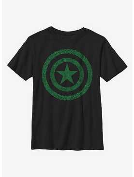 Marvel Captain America Clover Shield Youth T-Shirt, , hi-res