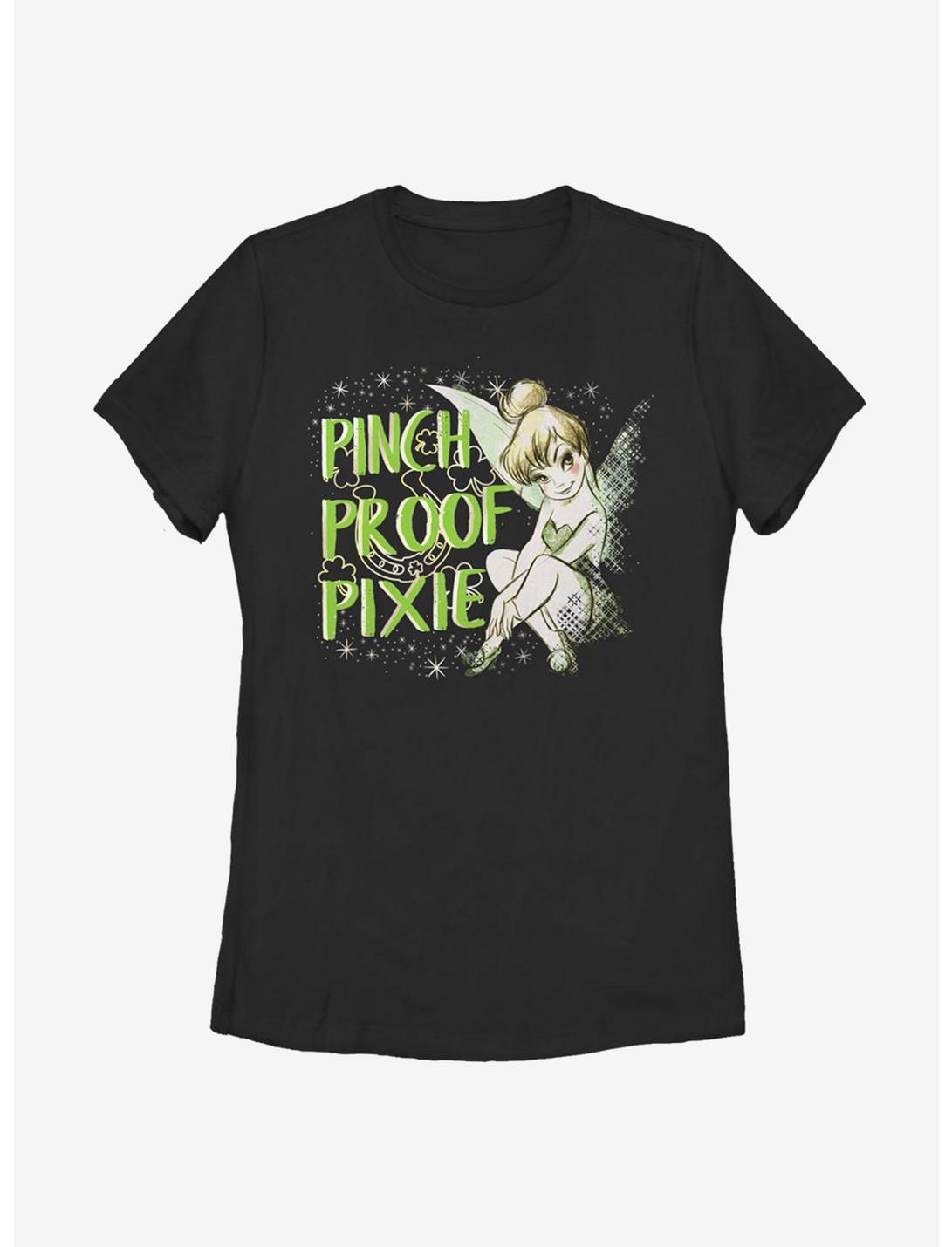 Disney Tinker Bell Pinch Proof Tink Womens T-Shirt, BLACK, hi-res