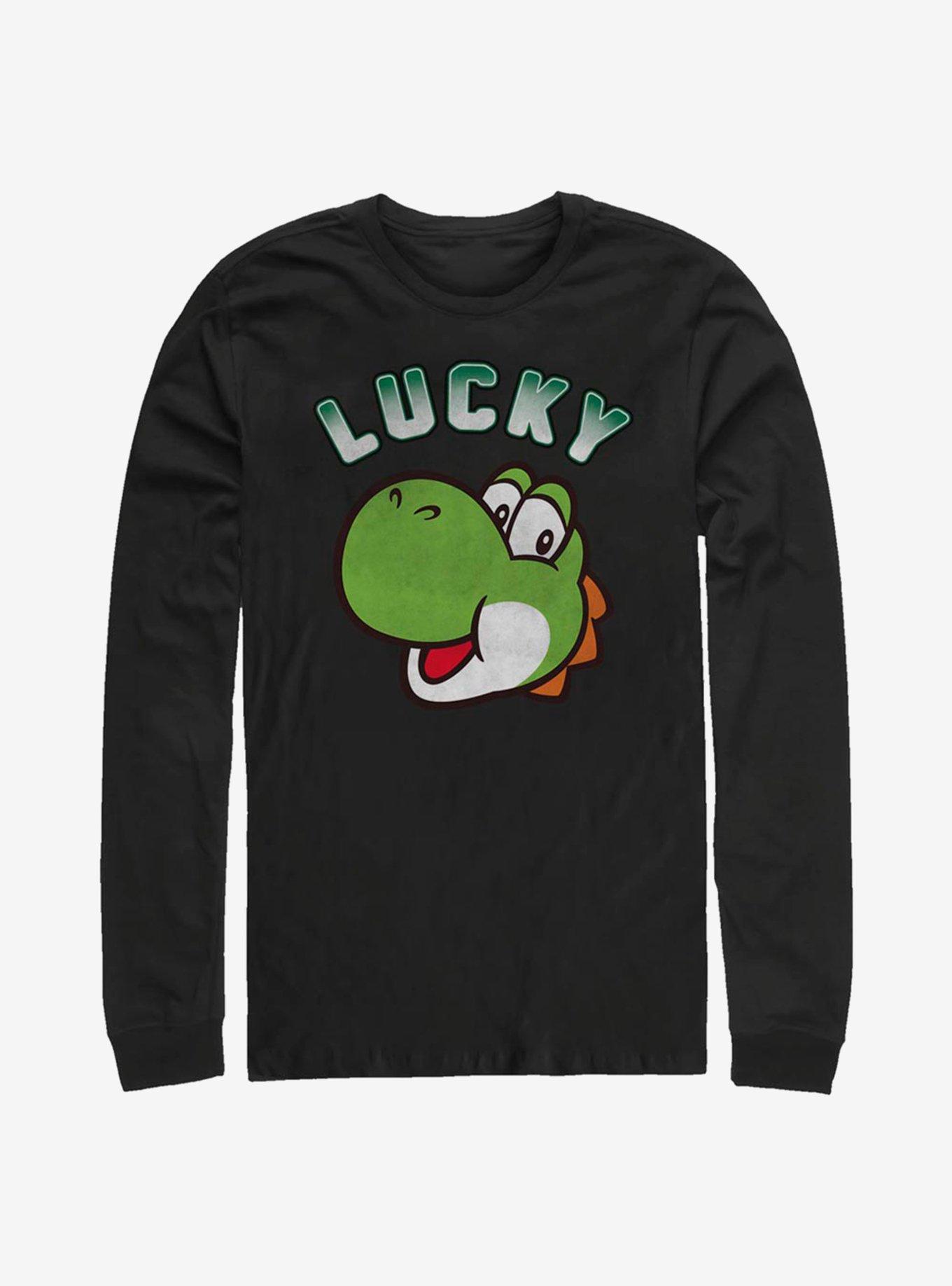 Nintendo Super Mario Yoshi Lucky Long-Sleeve T-Shirt, , hi-res