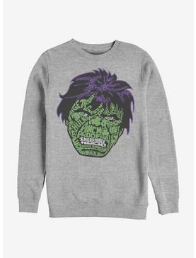 Marvel Hulk Luck Icons Face Sweatshirt, , hi-res