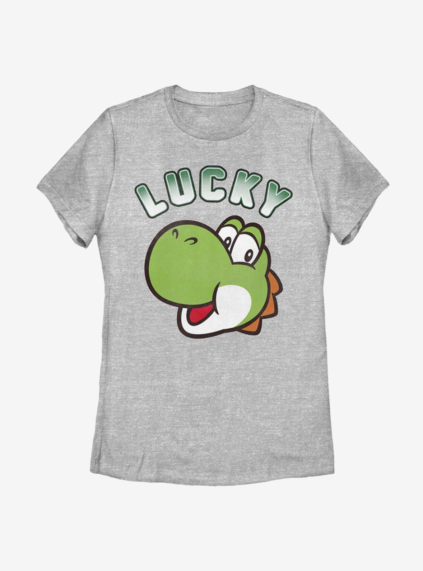 Nintendo Super Mario Yoshi Lucky Womens T-Shirt, , hi-res