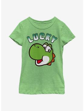 Nintendo Super Mario Yoshi Lucky Youth Girls T-Shirt, , hi-res